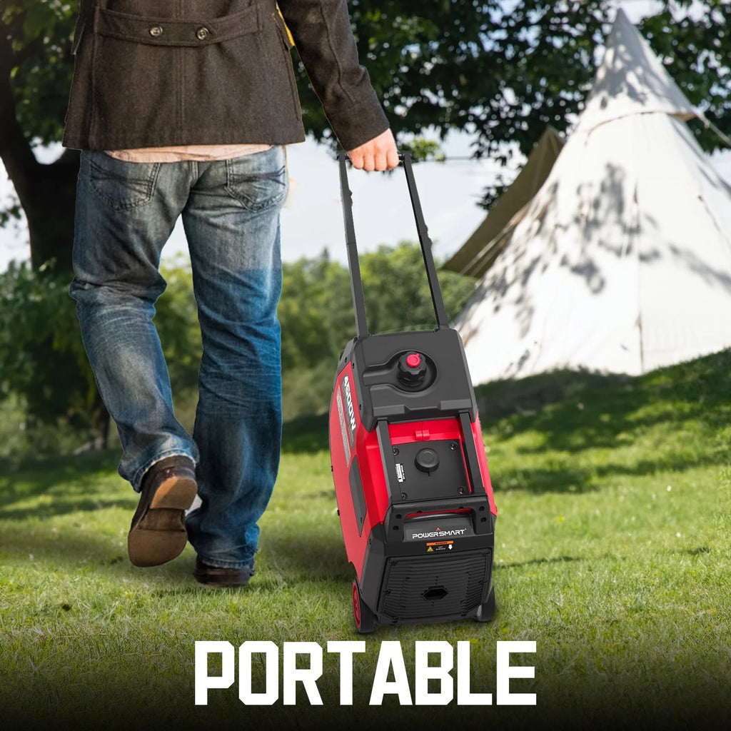 4500W Portable Inverter Gas Generator with Electric Start C8367