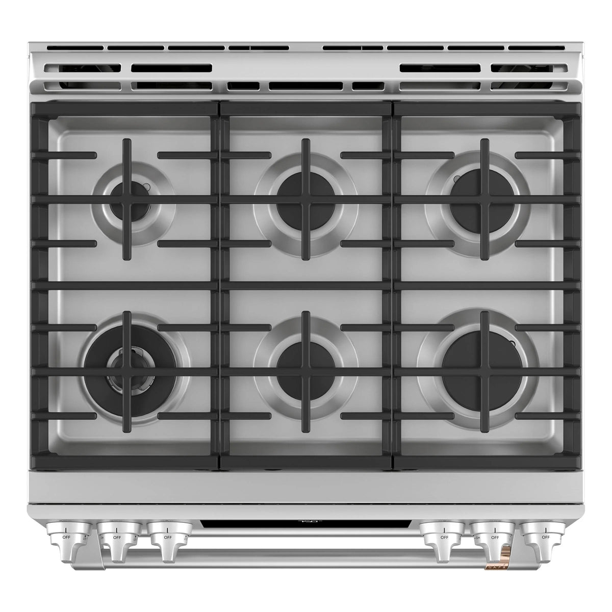 30 In. Slide-In Double-Oven Gas Convection Range Q2115