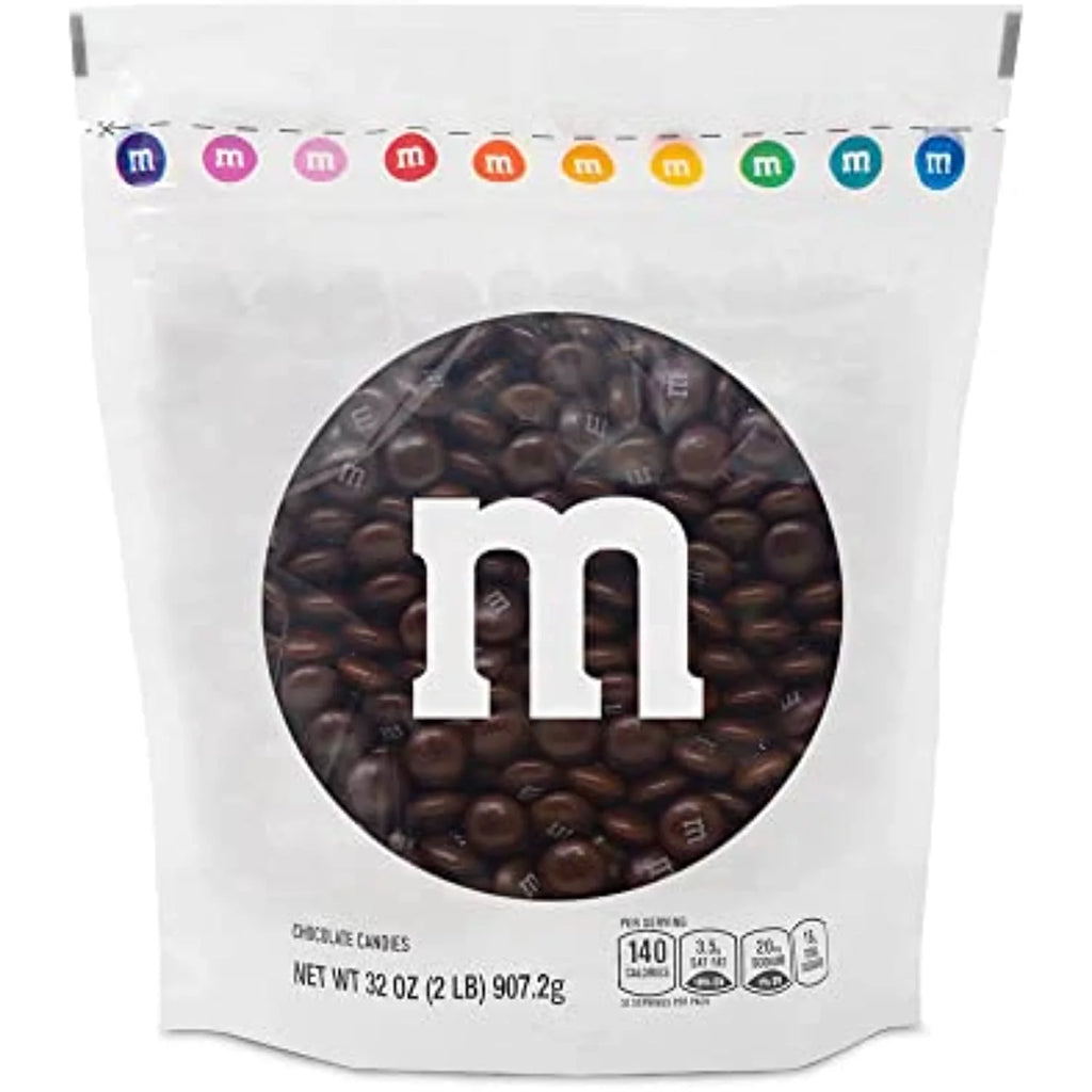 M&Ms Milk Chocolate Brown Candy 32 Oz Y6576