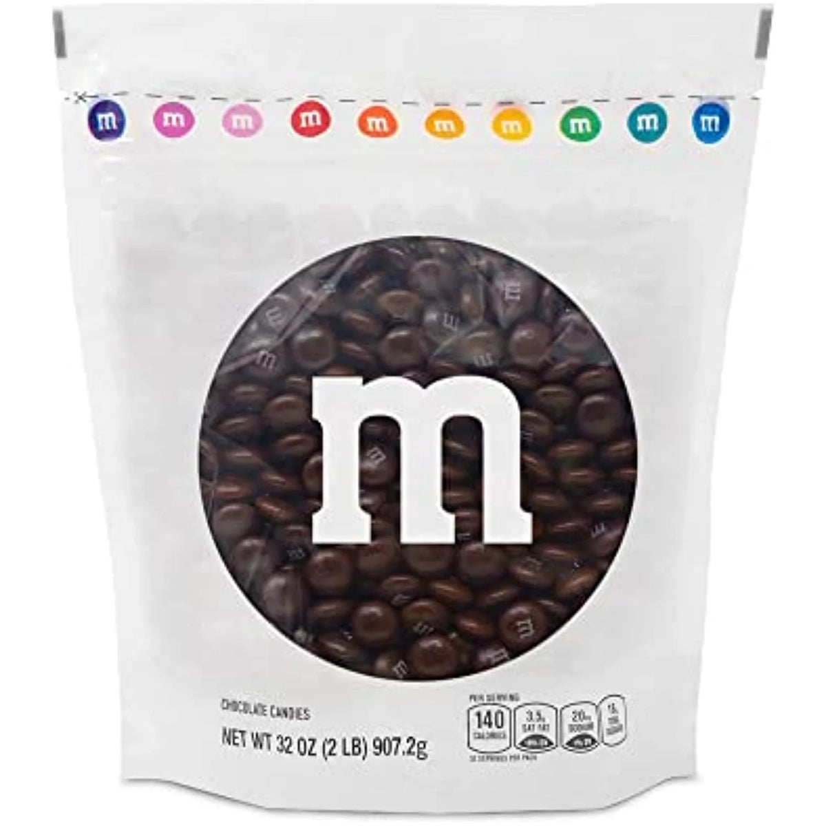M&Ms Milk Chocolate Brown Candy 32 Oz Y6576