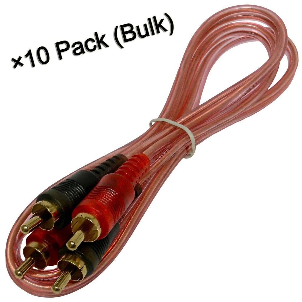 Interconnect RCA Audio Cables 10 Pack E8086
