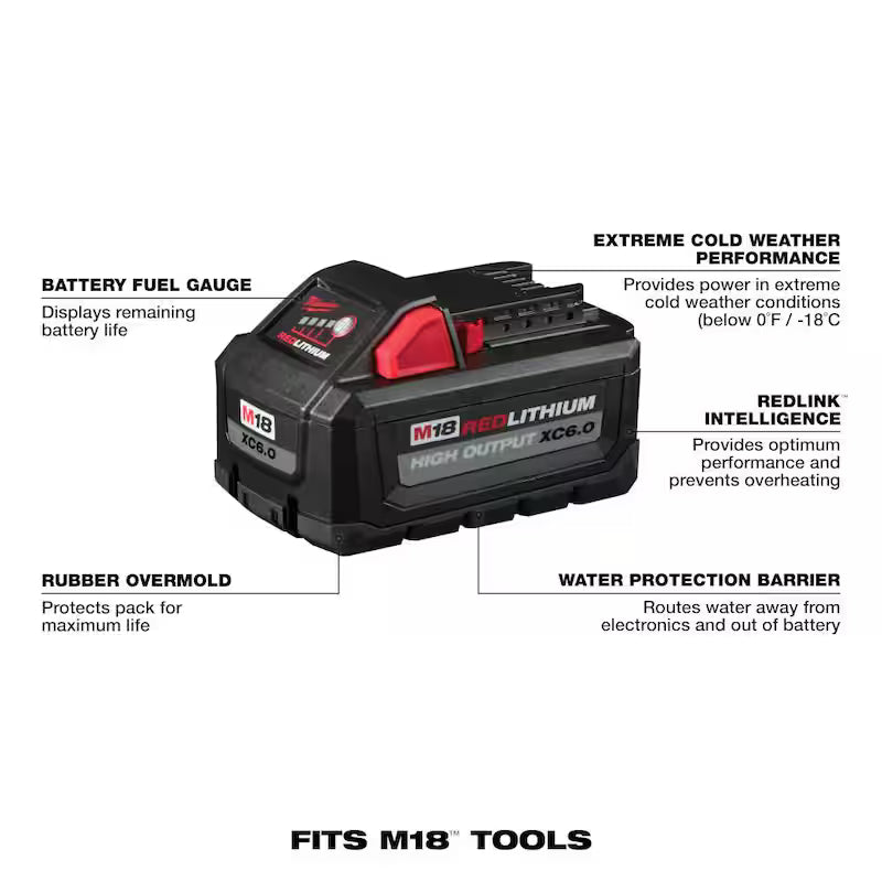 18-Volt Lithium-Ion Battery Pack 6.0Ah Y2835