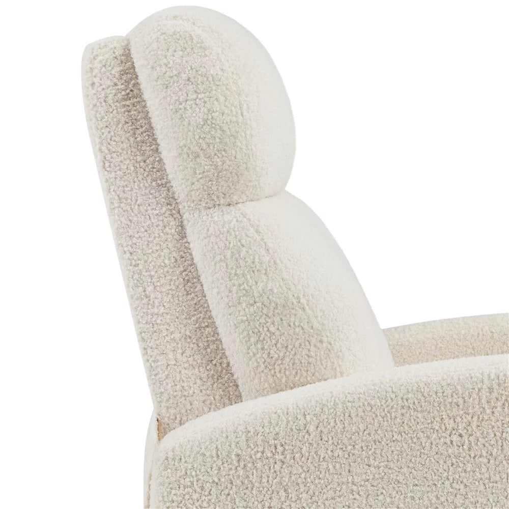 Adjustable Upholstered Boucle Recliner Chair K75402