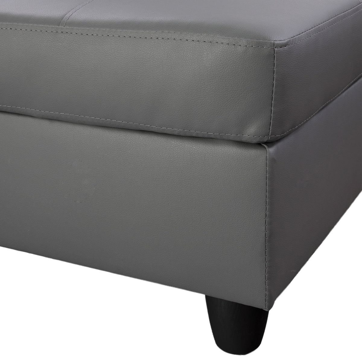 L-Shaped 3-Piece Sectional Sofa Couch Z179