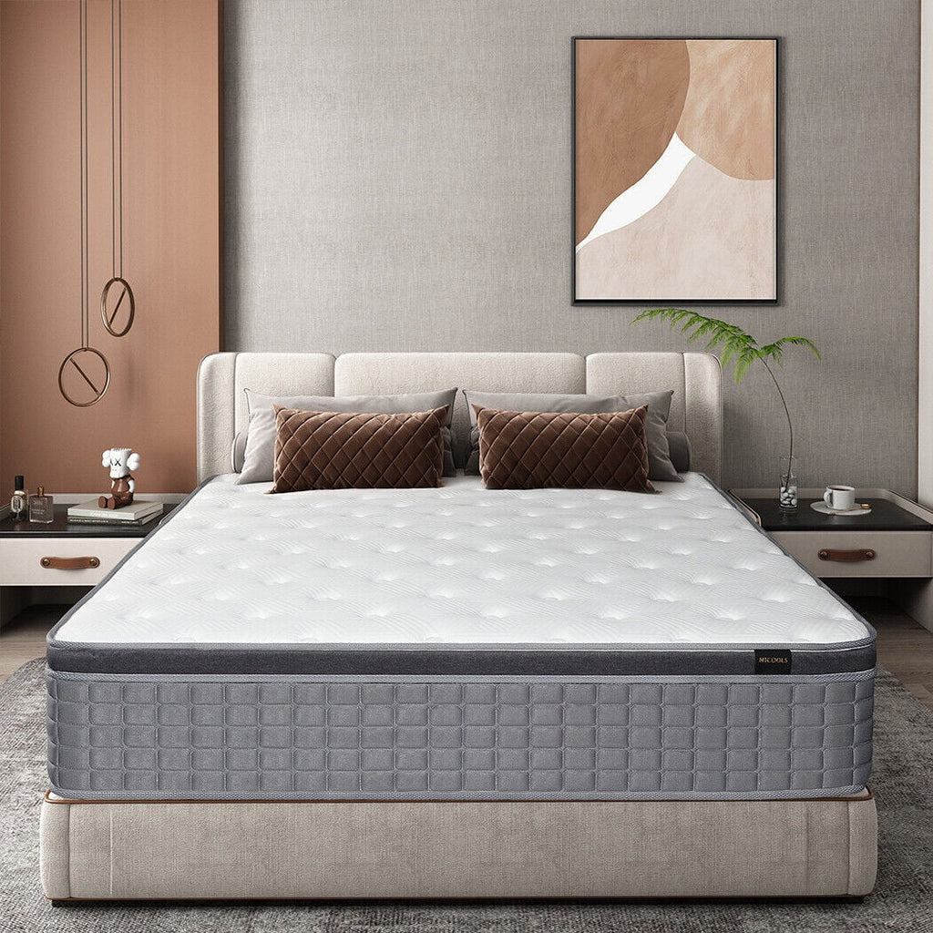 14 Gel Memory Foam Spring Hybrid Mattress in a Box, Twin Mattress Y27961