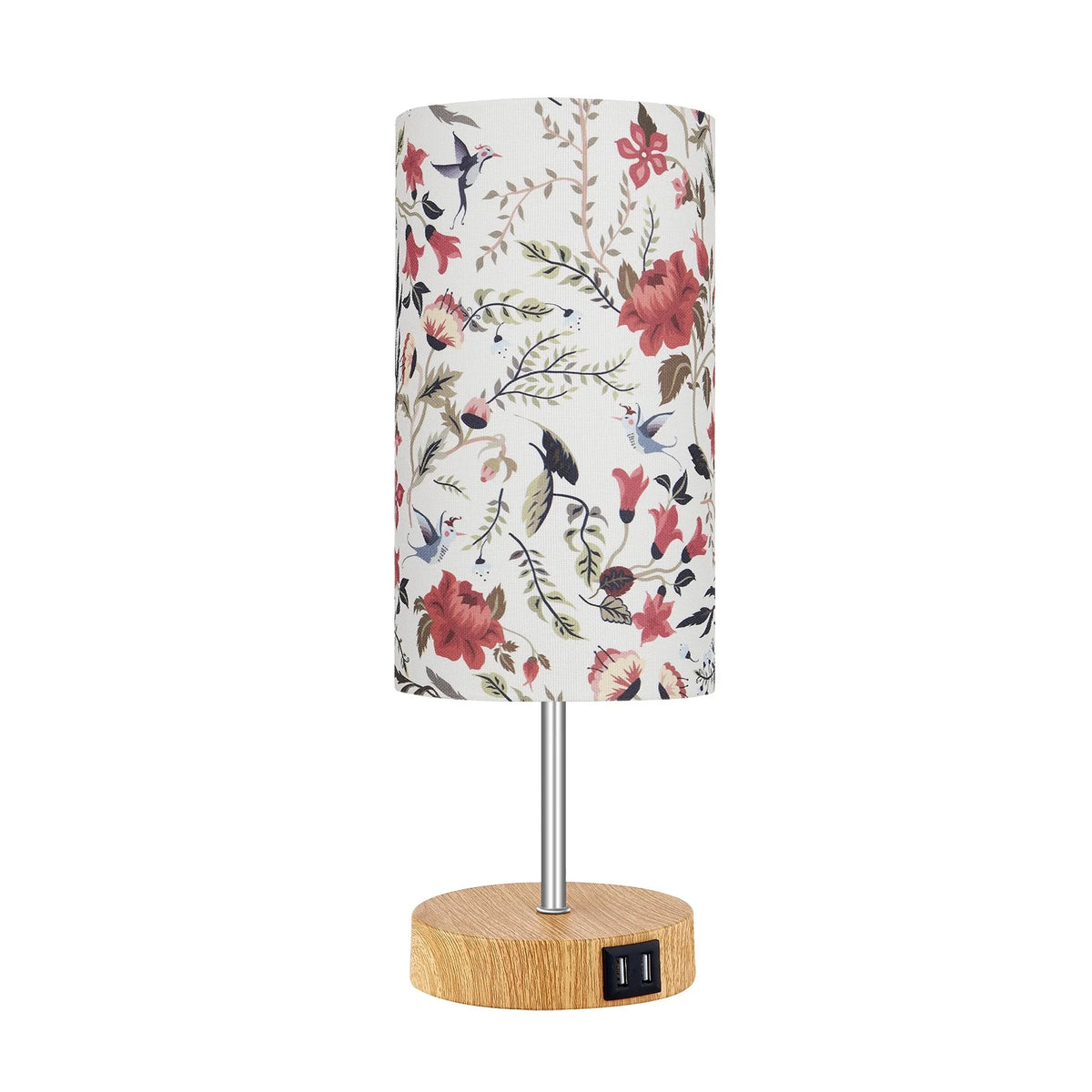 15" Touch Control Table Lamp with Dual USB Ports P6136