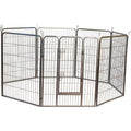 Heavy Duty Metal Tube Pet Dog Exercise & Training Playpen S557668