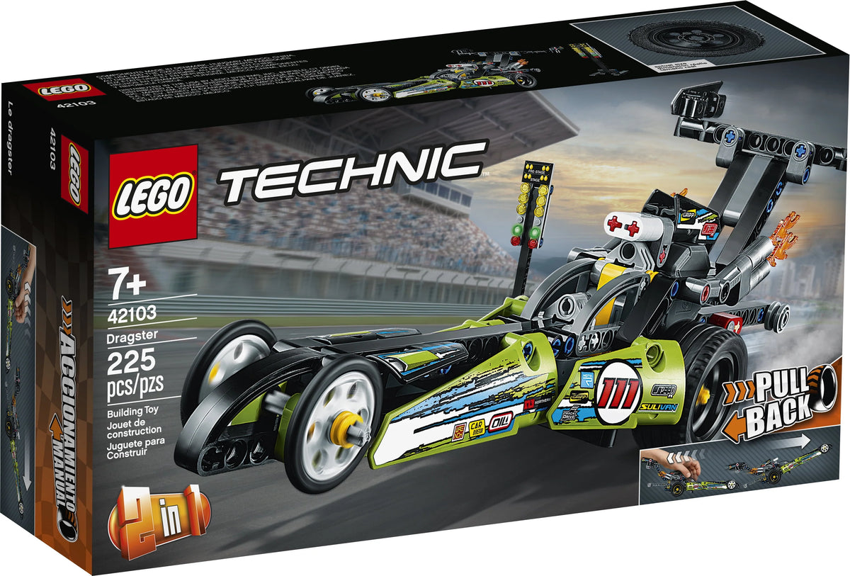 Pull-Back Racing Toy Building Kit 225 pieces M766