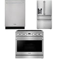 36 Gas Range, Refrigerator and Dishwasher D5363