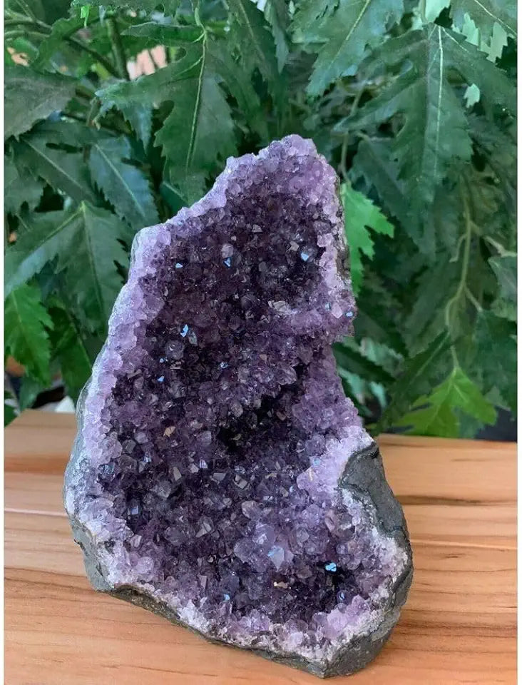 Amethyst Cluster Geode 1-1.5 lbs X3802