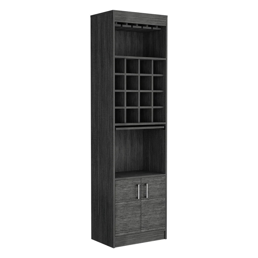 Smokey Oak Bar Cabinet B9061
