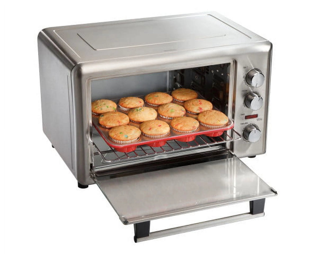 Extra Large Capacity Stainless Steel Countertop Oven with Convection and Rotisserie S1307