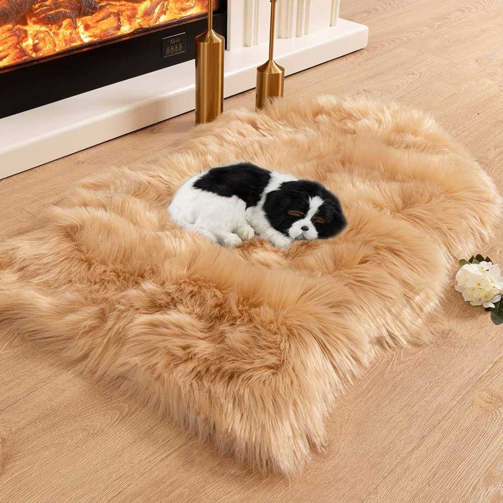 Soft Faux Fur Pet Bed Mat Z795934