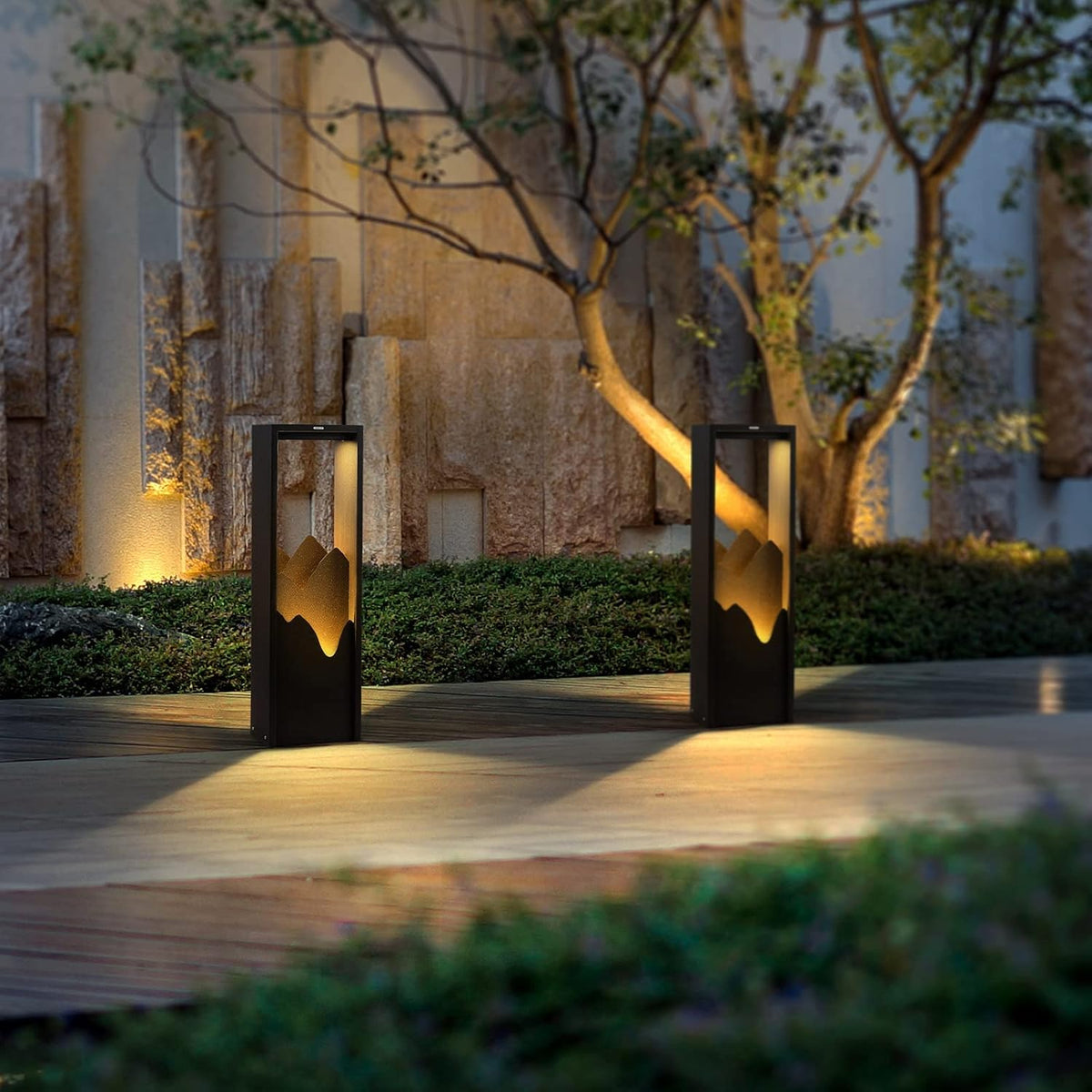 Stainless Steel 3000K LED 26 Inches Outdoor Bollard Light V577