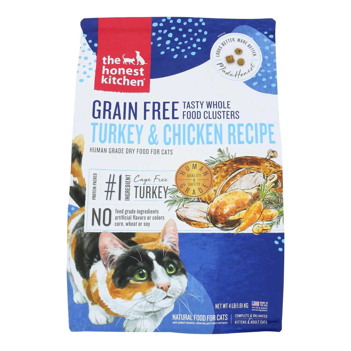 Cat Food Turkey & Chicken Case of 8-4 LB V900496