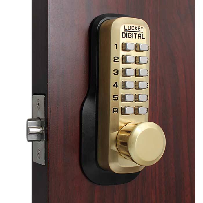 Mechanical Keyless Deadlocking Spring Latch Lock K60056