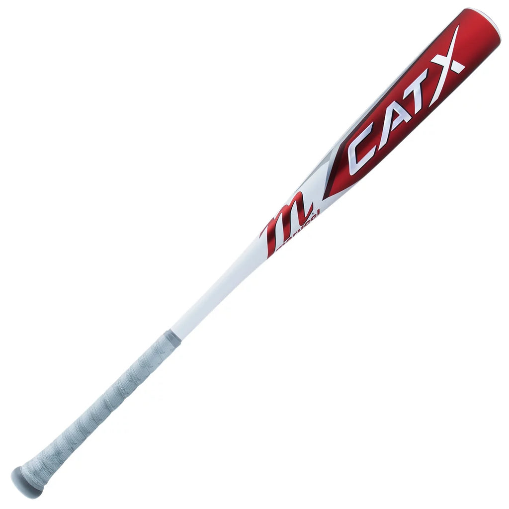 White Red Baseball Bat O38949
