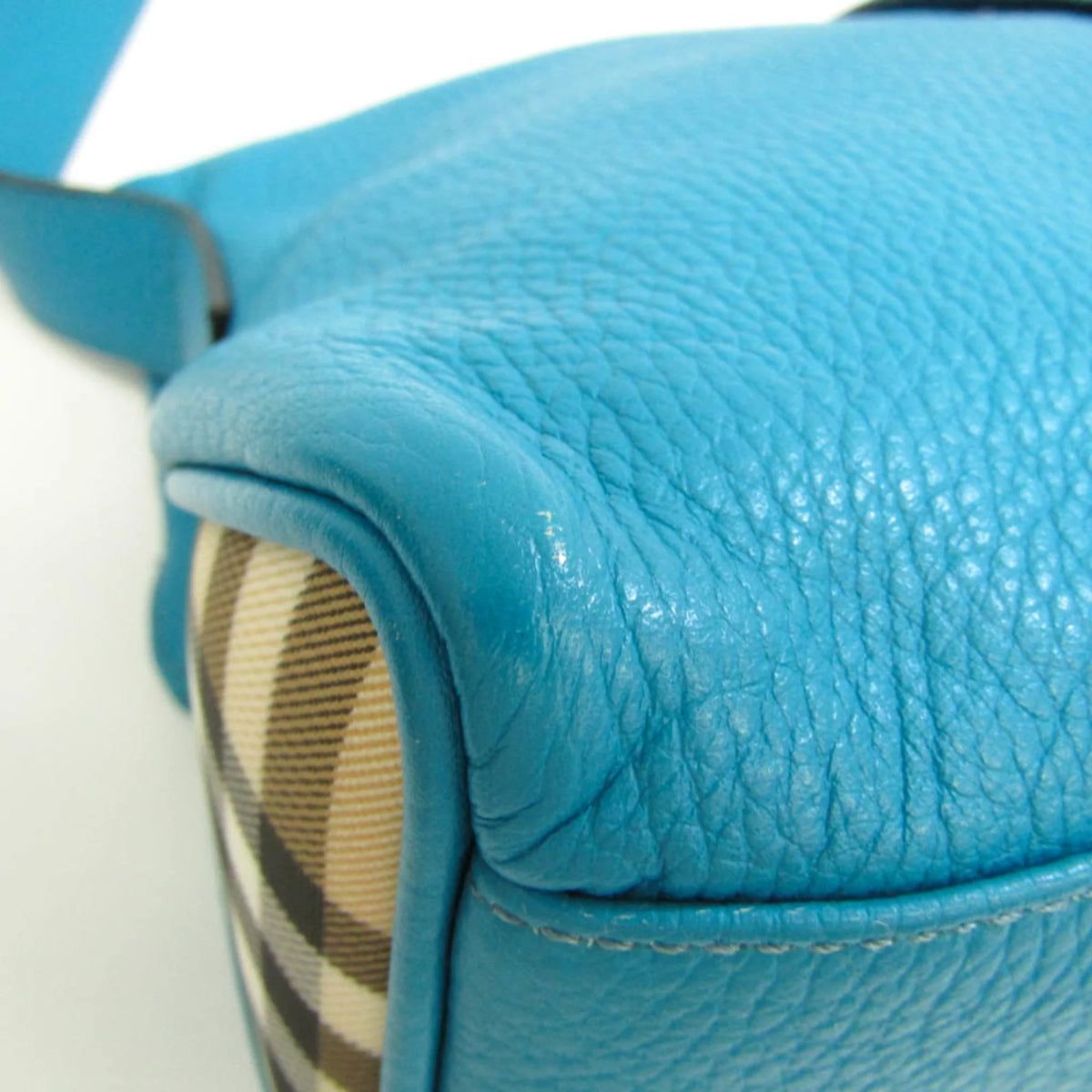 Pre-Owned Leather Shoulder Bag C548