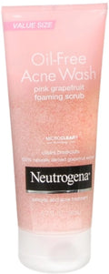 Oil-Free Acne Wash Pink Grapefruit Foaming Scrub 6.70 oz Pack of 4 R65198
