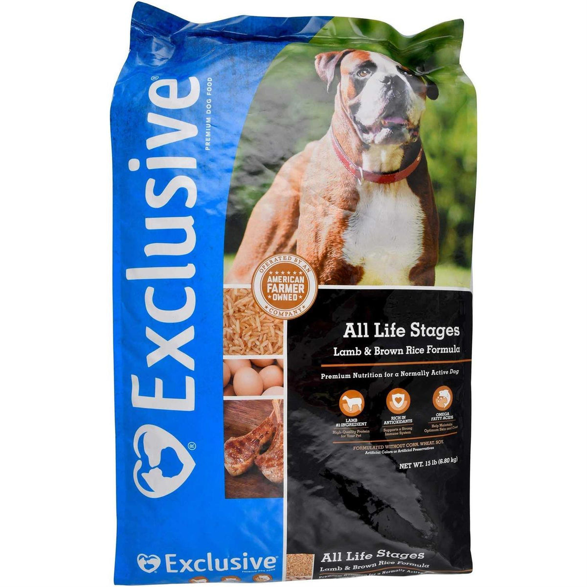 Lamb Brown Rice Dog Food J24009