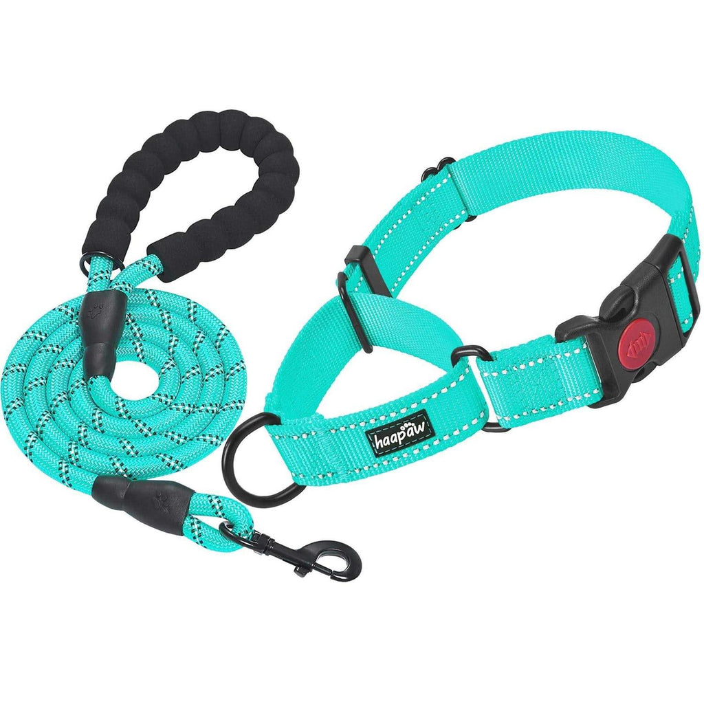 2 Packs Martingale Dog Collar with Quick Release Buckle Reflective Dog Training Collars X43691