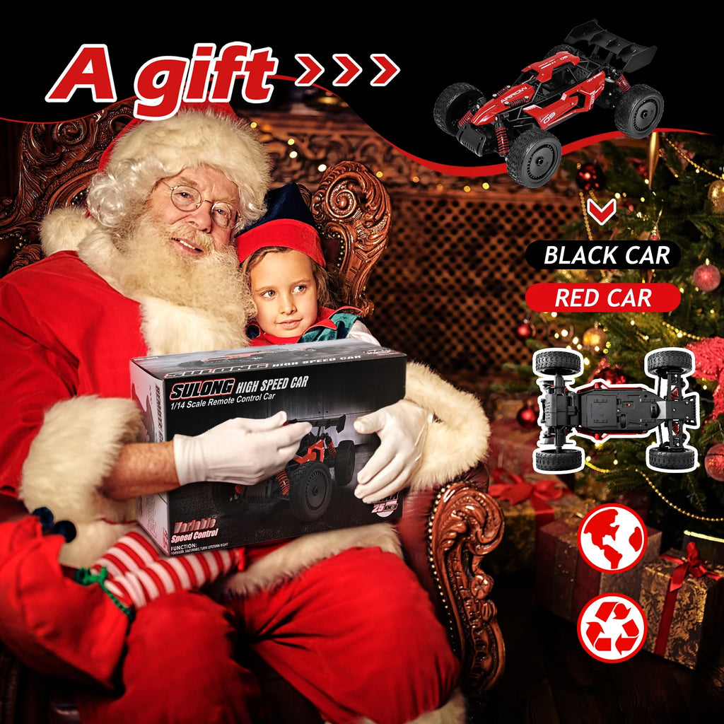 Remote Control Car 1:14 Alloy High Speed RC Racing Car V544