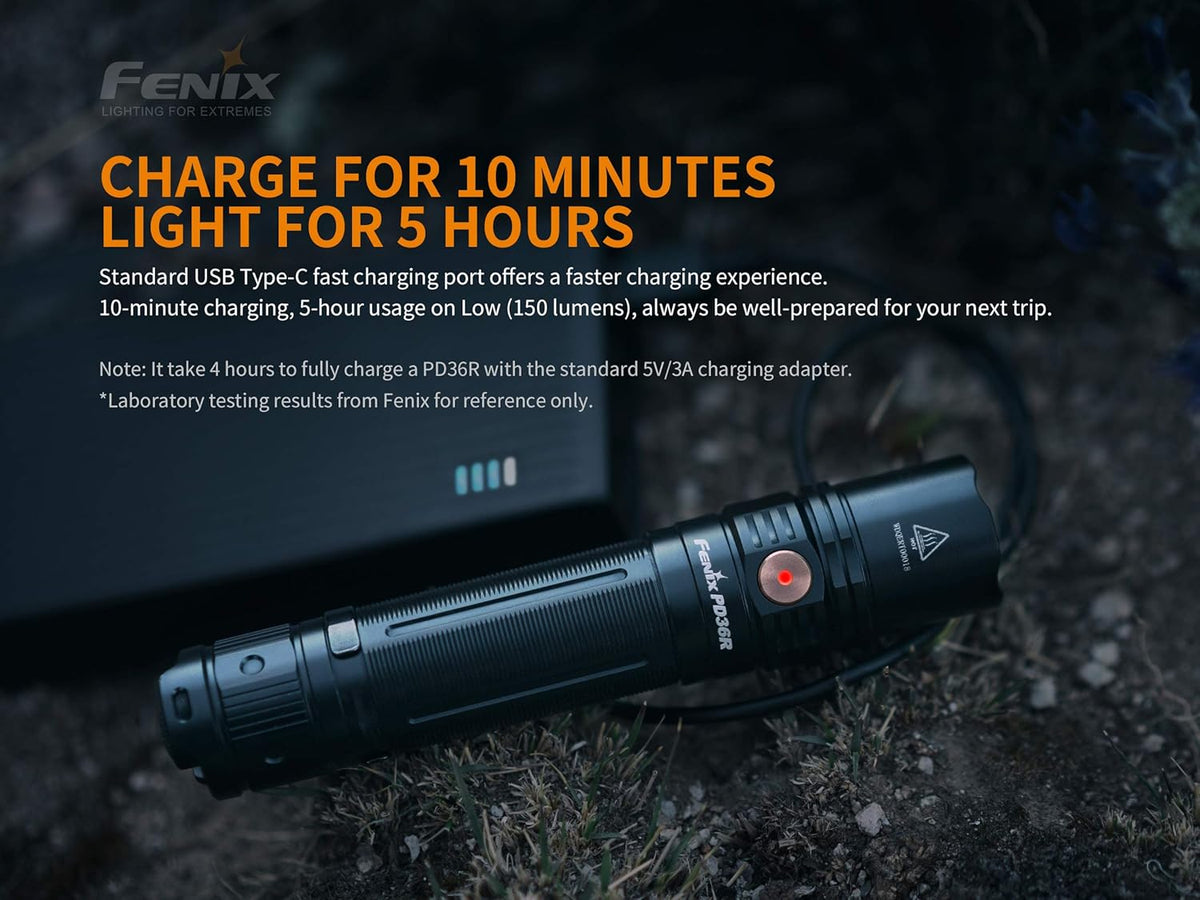 1600 Lumen Rechargeable Flashlight with Pocket Flashlight and Battery Case A365