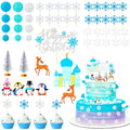 35 Piece Christmas Cake Topper Set T645555