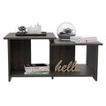 Mid-Century 2-Tier Wood Coffee Table W264717