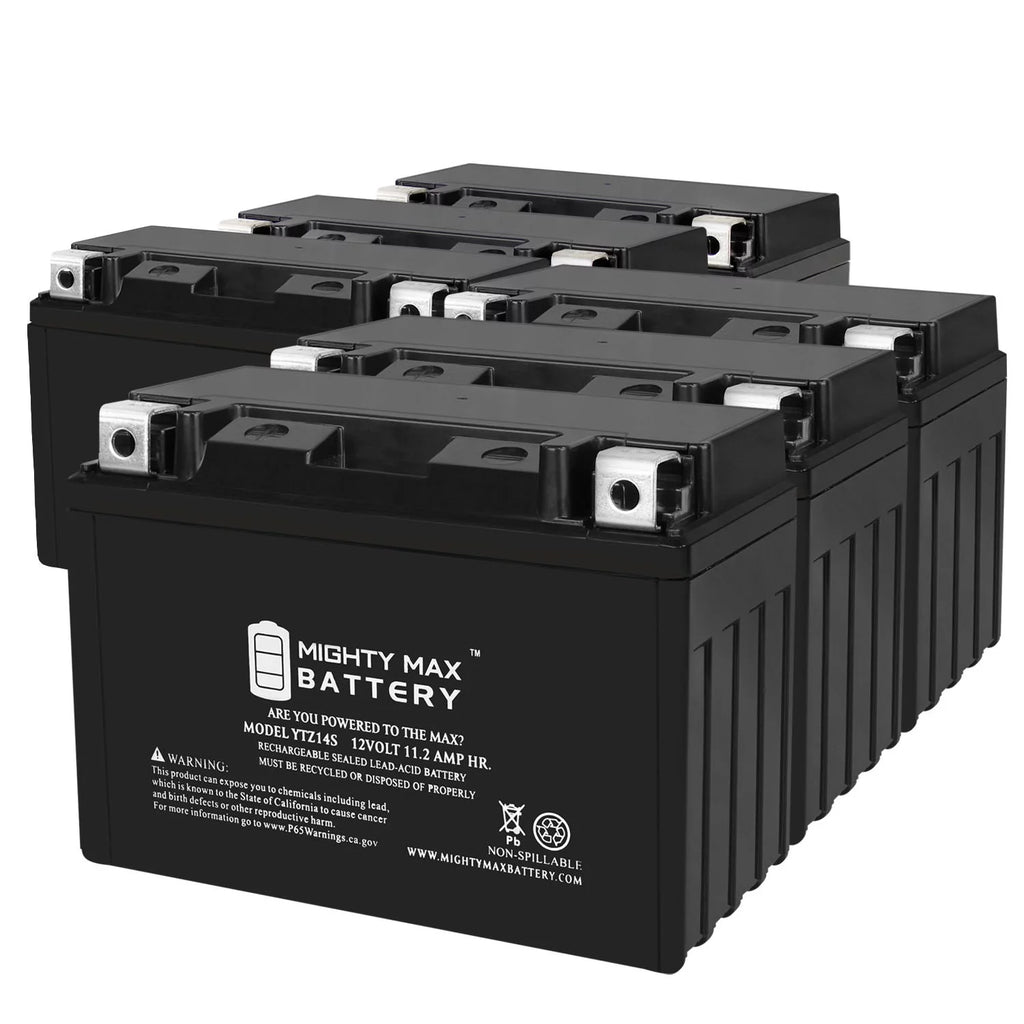 12 Volt 11.2 AH Rechargeable SLA AGM Motorcycle Battery I174129