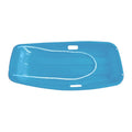 Blue Plastic Snow Toboggan Sled with Tow Rope L966063