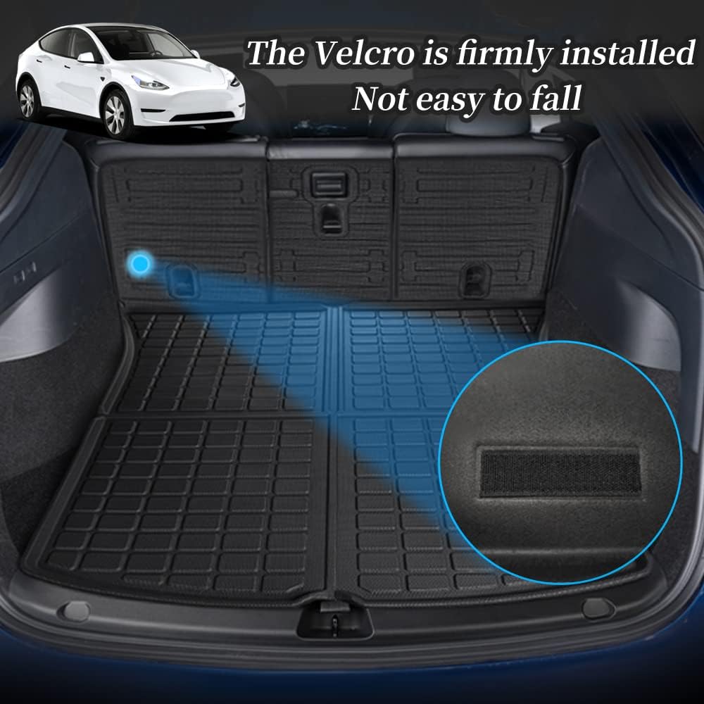 All Weather Cargo Liner Mat with Backrest Mats Set of 4 H181578