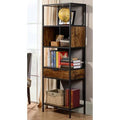 Brown Display Cabinet with Drawer Y272945