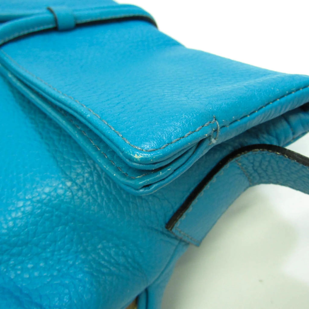 Pre-Owned Leather Shoulder Bag C548