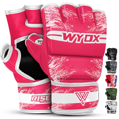 Fingerless Open Palm MMA Gloves Y776149