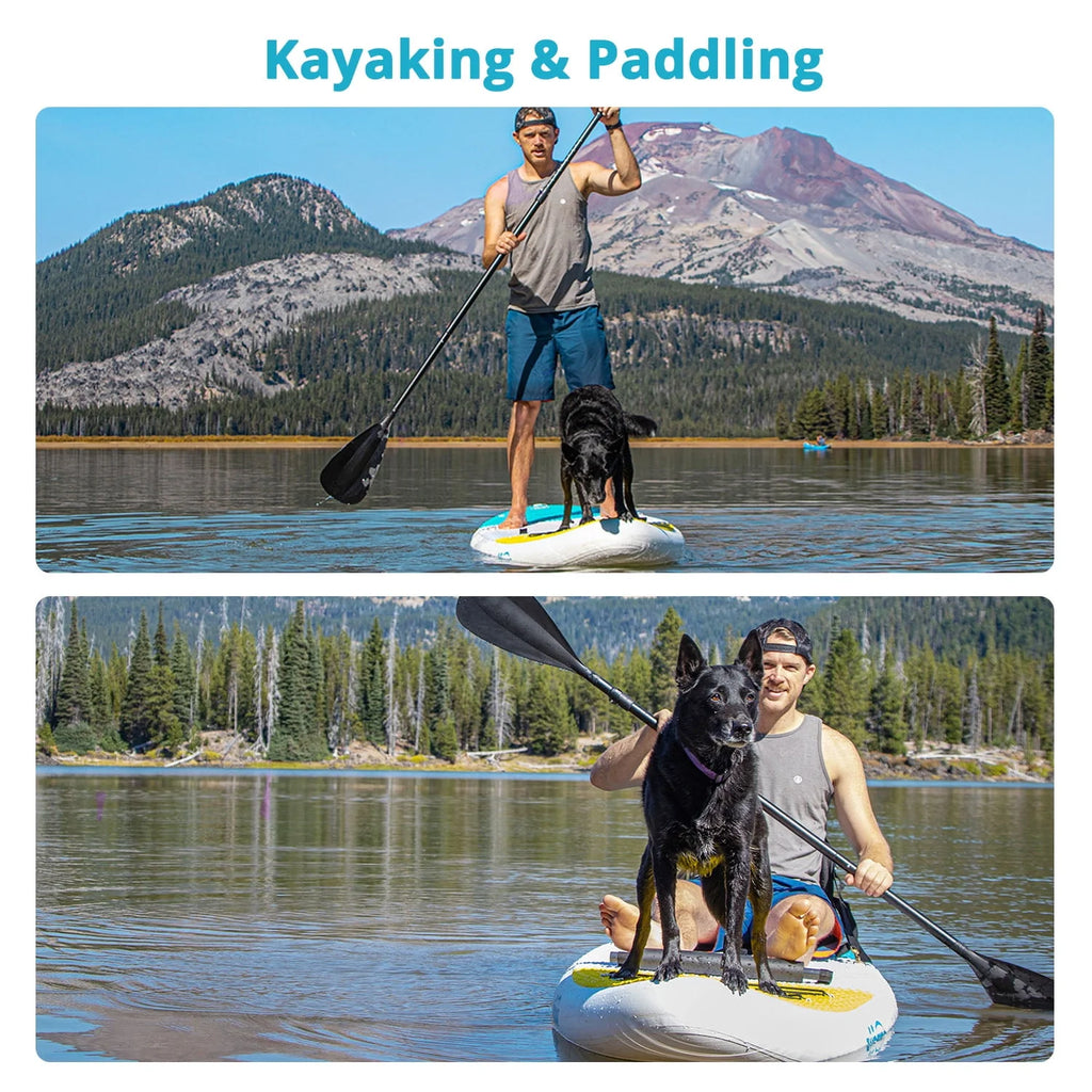 Inflatable Stand Up Paddle Board with Kayak Convertible Seat Y597