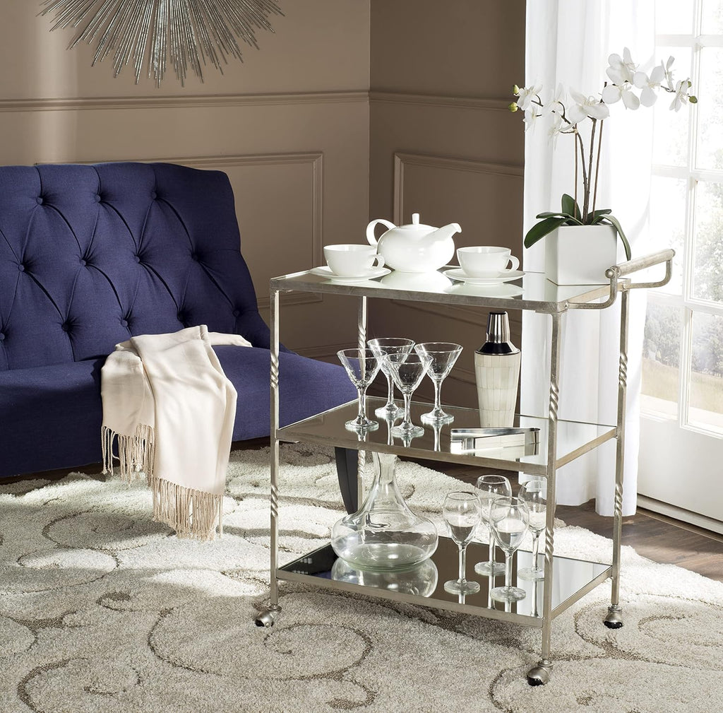 Silver Bar Cart L42099