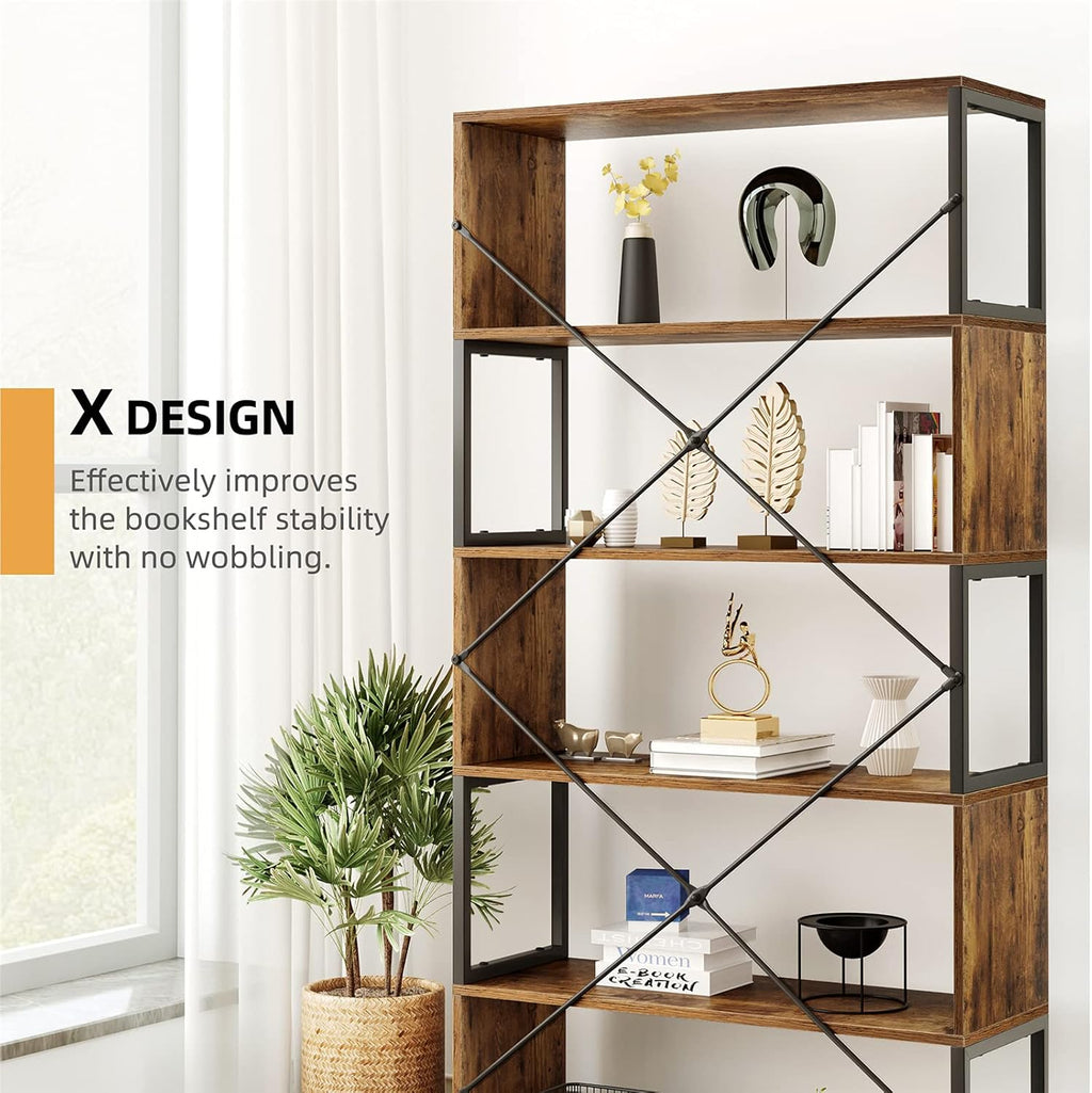 5-Tier Bookshelf Storage Rack Q783298