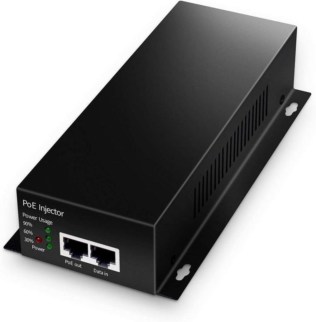 Gigabit PoE+ Injector 60W 1000Mbps D315805