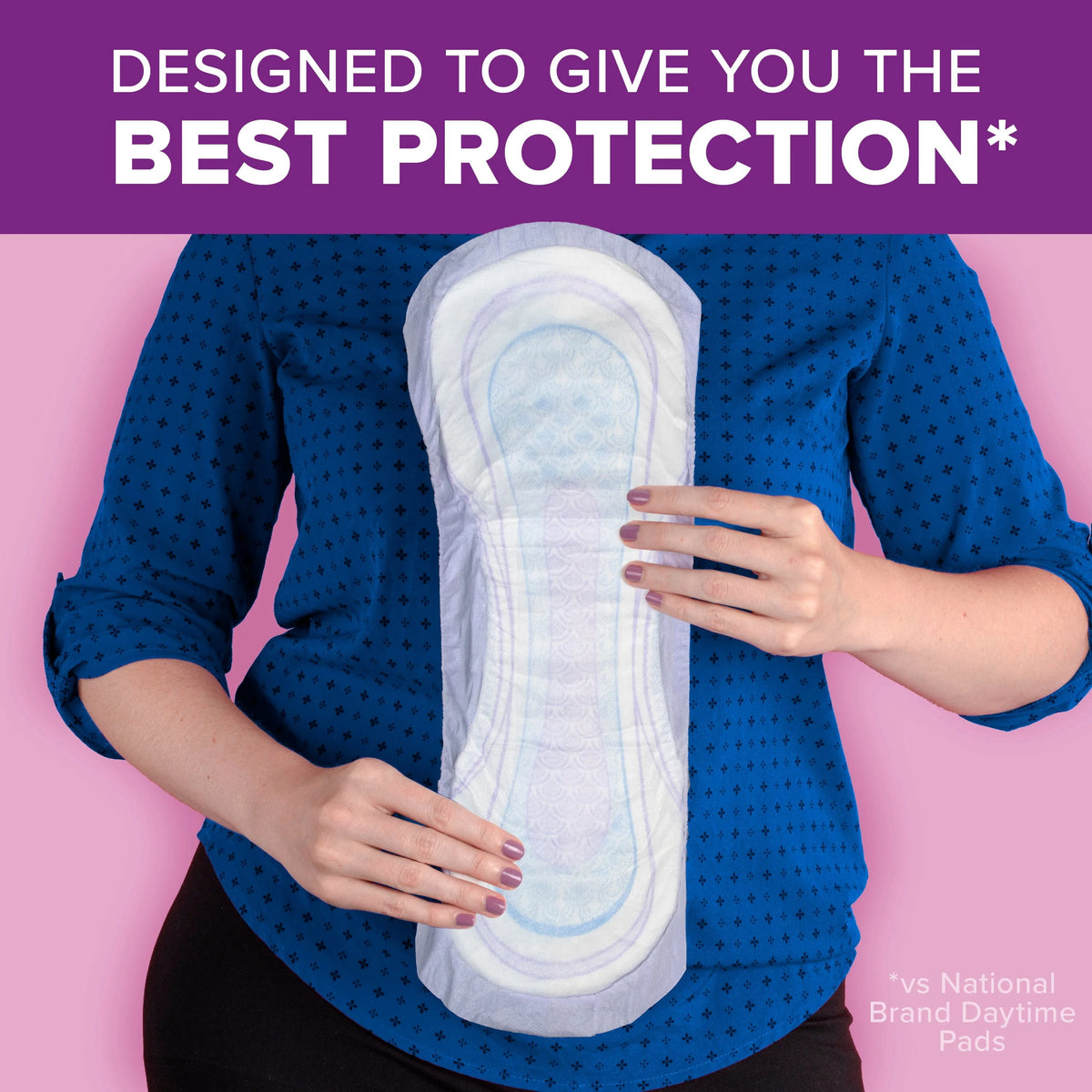 Incontinence Pads 7 Drop Ultra Absorbency Long 39Ct K24833