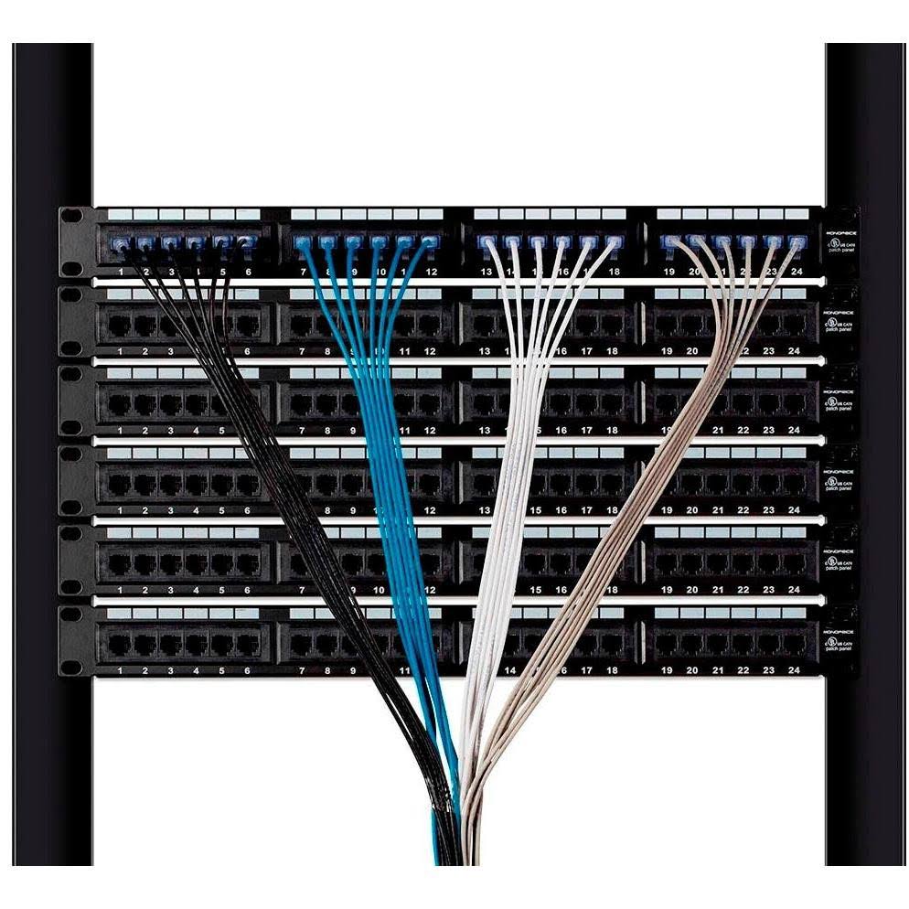 Cat6a Ethernet Network Patch Cable 30 Feet Gray 10-Pack L3031