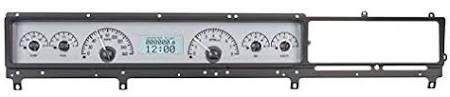 Analog Dash Gauges System Kit Black Alloy Blue S2479