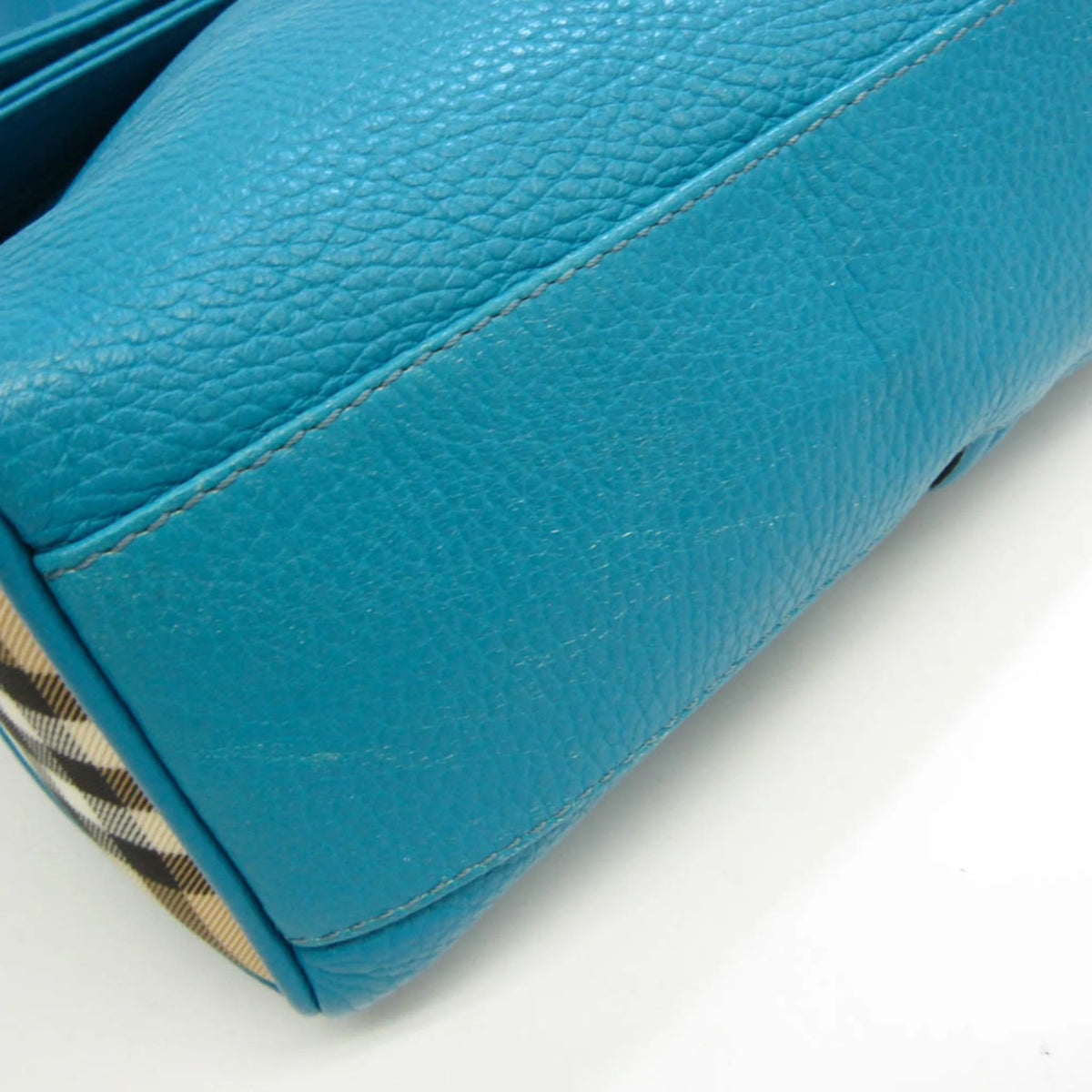 Pre-Owned Leather Shoulder Bag C548