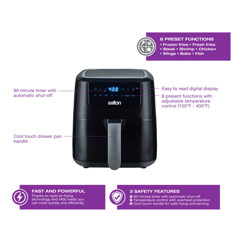 Digital Air Fryer XL 5L R583
