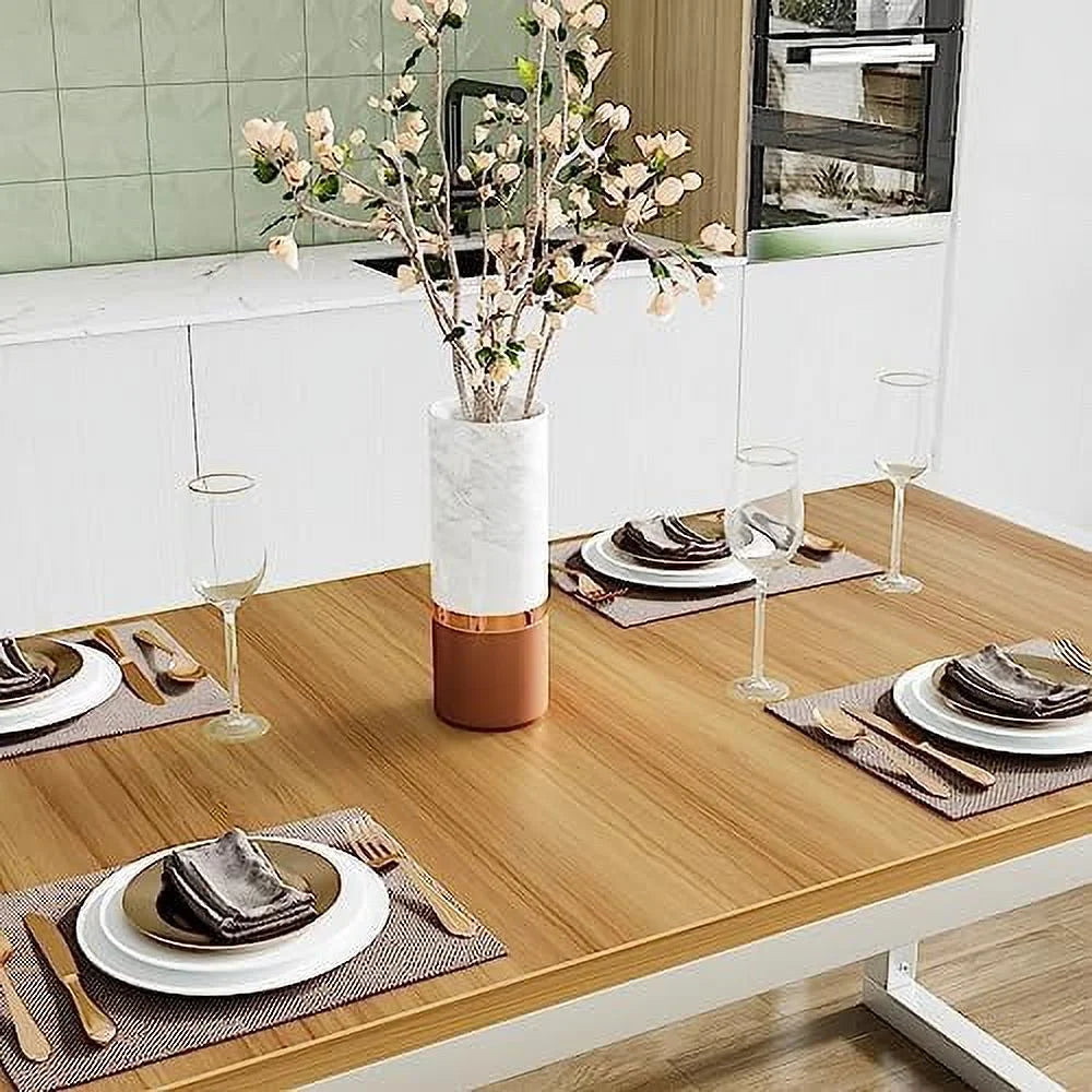 3-Piece Dining Table Set with 2 Benches K873