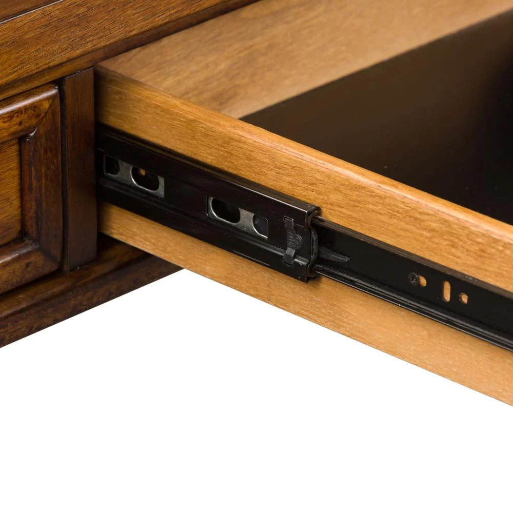 Medium Brown Wood Writing Desk M6785