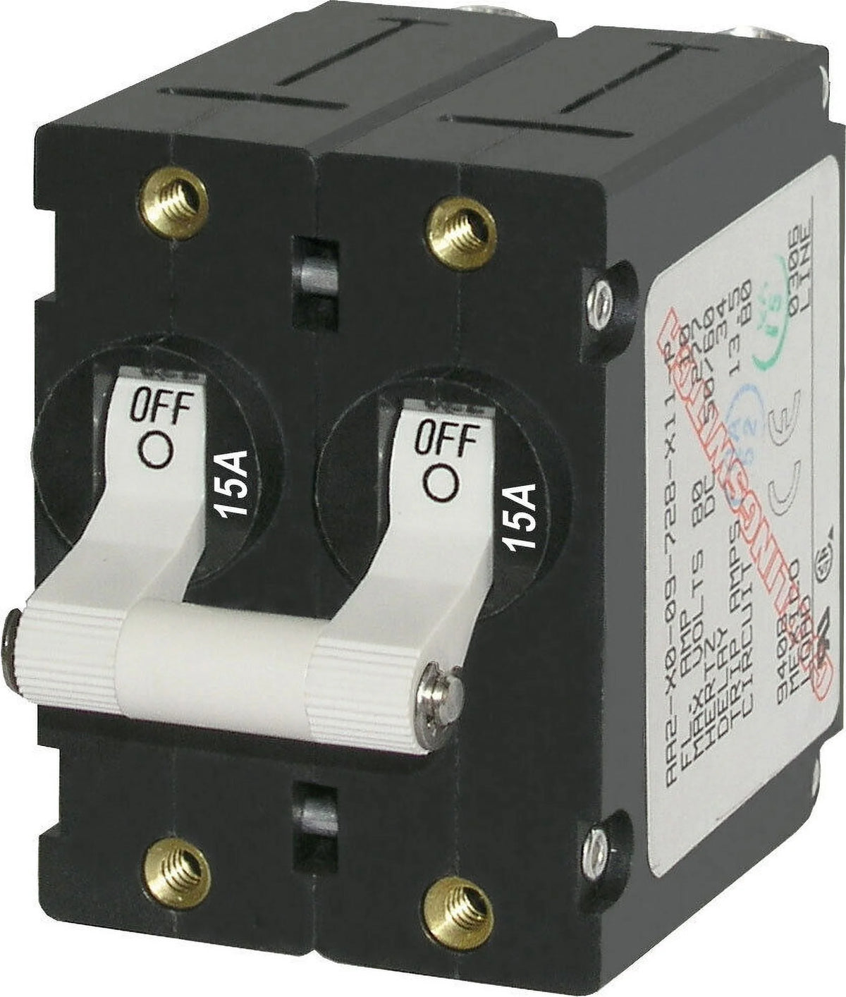 15A White Circuit Breaker U825736
