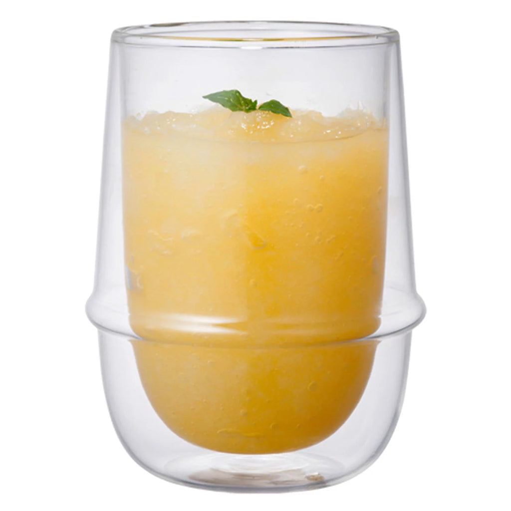 Set of 2 Double-Walled 350 ml Iced Tea Glasses D50378