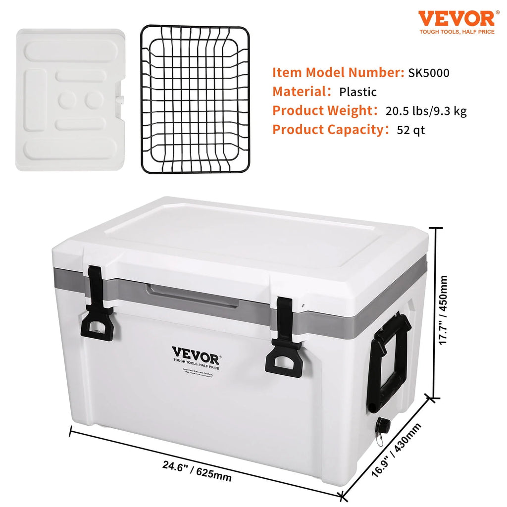25 Quart Insulated Portable Hard Cooler M656