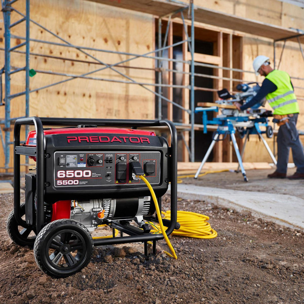 6500 Watt Gas-Powered Portable Generator B312844